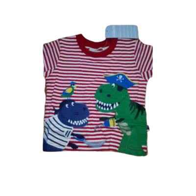 Jojo Maman Bébé Boys' Dinosaur Applique Tee