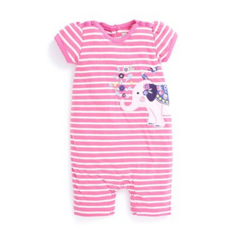 Jojo maman bebe une piece barbotteuse bebe fille ete boutique petite canaille