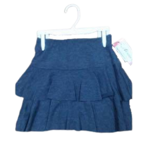 Jupe grise à volants pour fille Boutique Petite Canaille