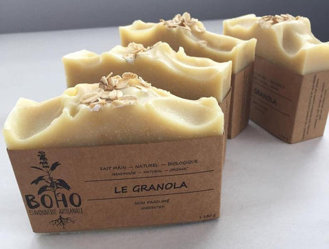 Boho Savonnerie artisanale - Savon pour bébé Le Granola