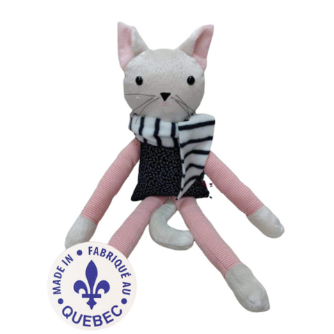 Peluche toutou tissu recycle ecoresponsable zazibel boutique petite canaille